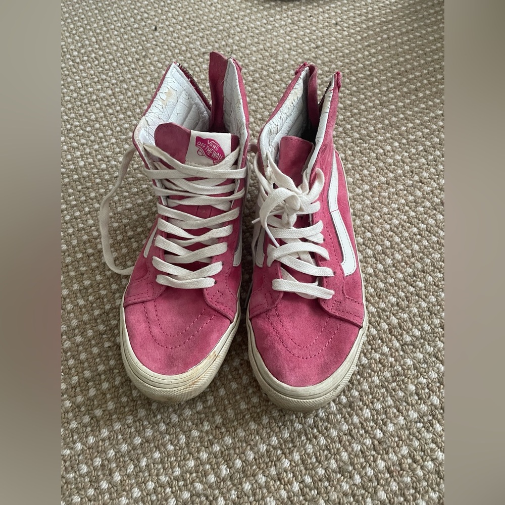 Pink Vans, size 6.5